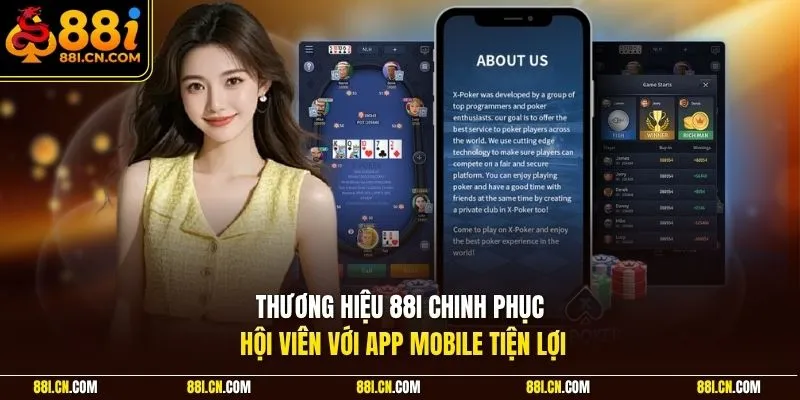Thương hiệu 88I chinh phục hội viên với app mobile tiện lợi